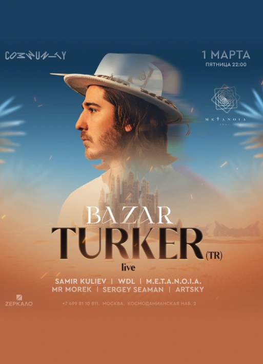 BAZAR w/ Turker (TR) Live