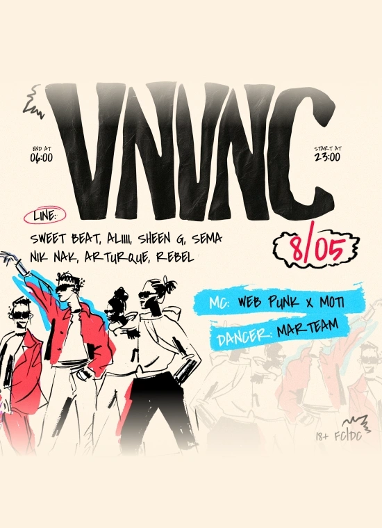 Вечеринка в VNVNC | 8 мая