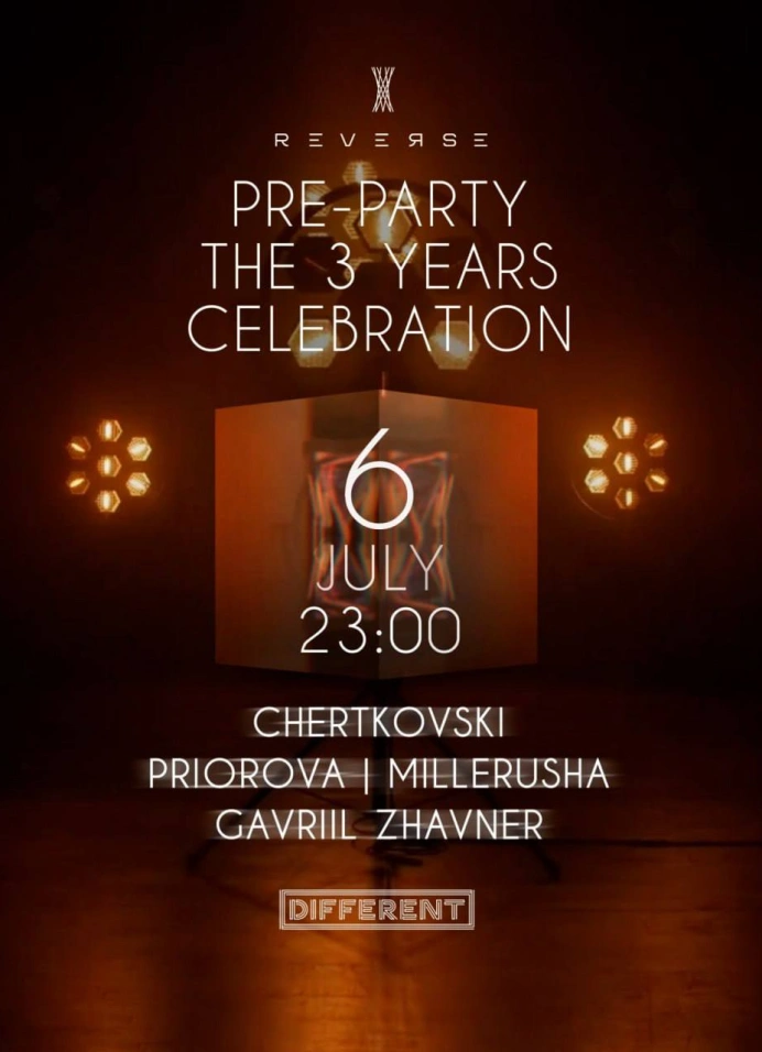 Pre-party of The 3 Years Celebration «Reverse Festival»