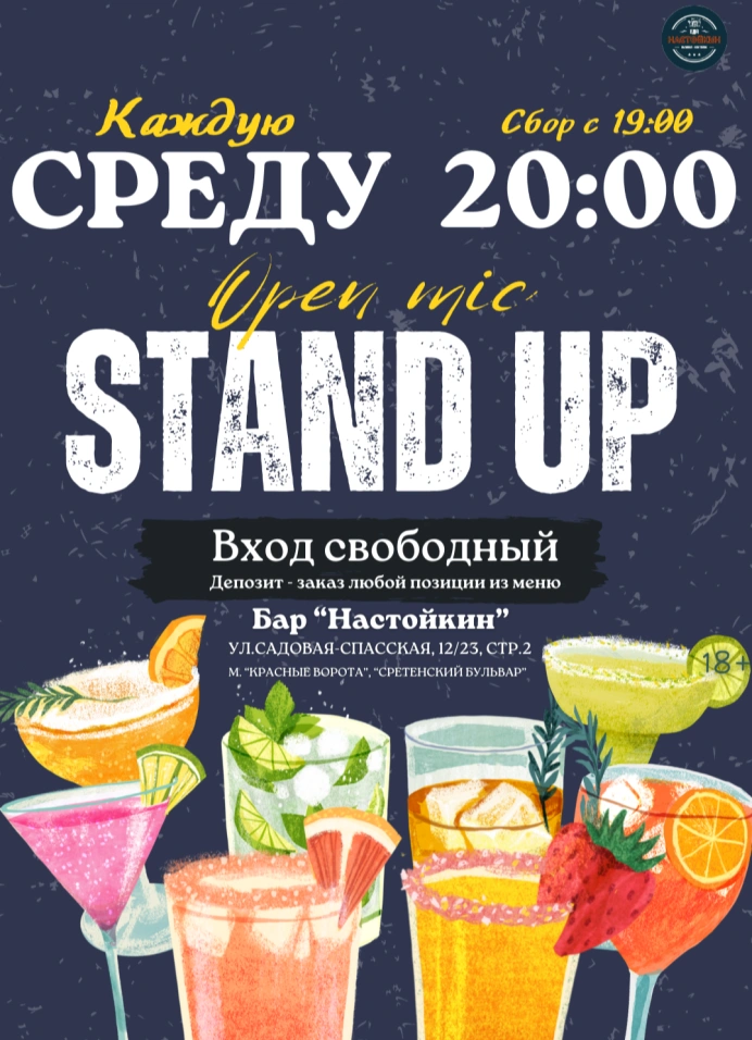 Stand Up на Чистых прудах