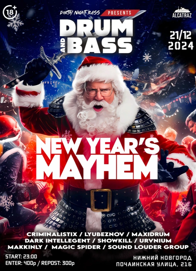 DNB: New Year`s MAYHEM