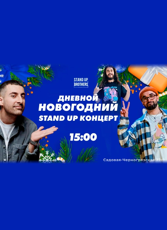 Дневной Новогодний Stand Up концерт | 2 января