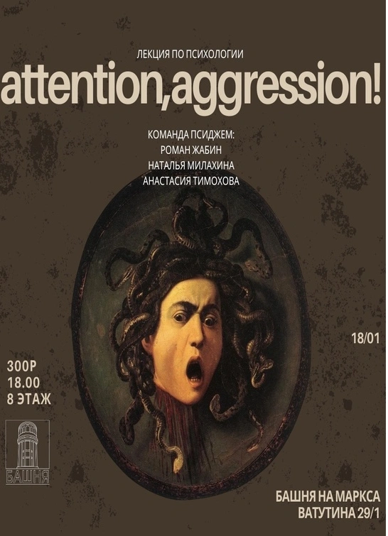 Лекция «Attention, aggression!»