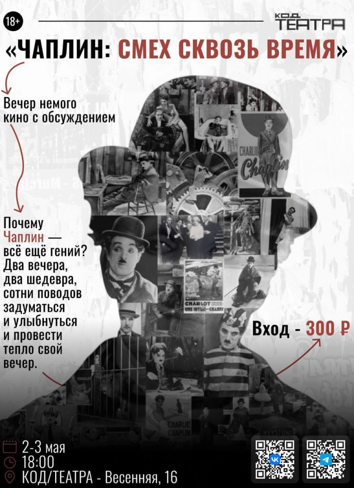 Чаплин: смех сквозь время