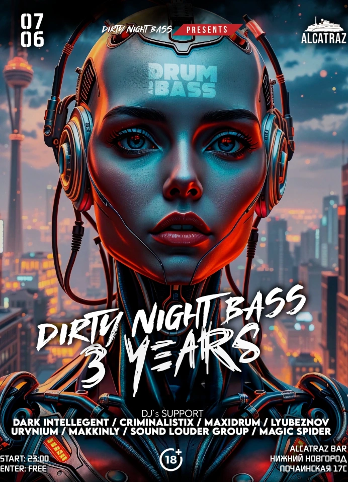 Dirty Night Bass 3 years