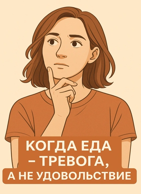Когда еда- тревога, а не удовольствие