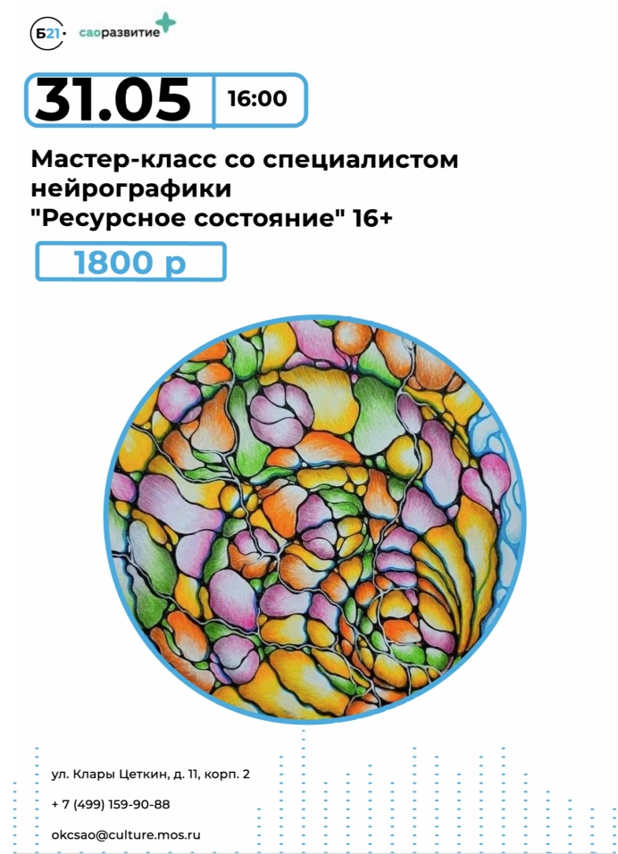 Мастер-класс по нейрографике «Ресурсное состояние»