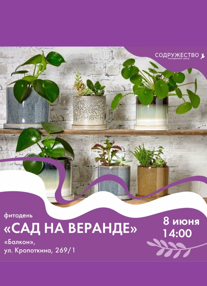 Фитодень «Сад на веранде»