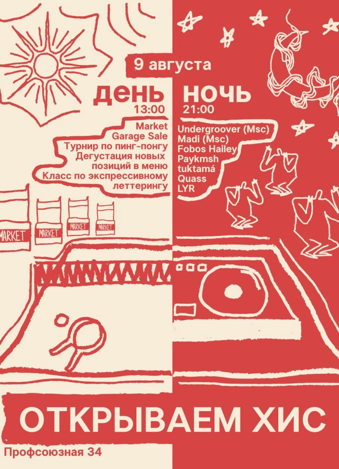 Открытие «Хис»