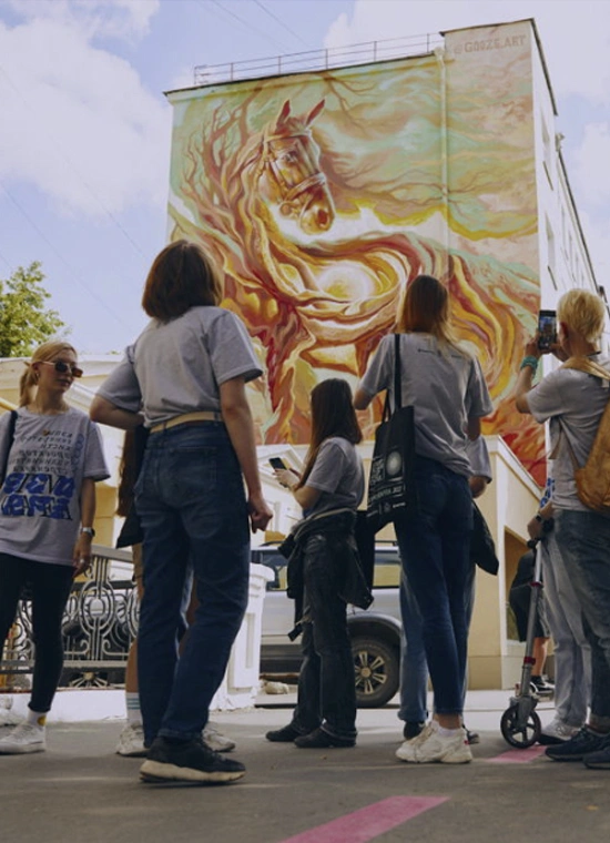 Stenograffia: Арт-прогулка по Street Art Line, маршрут №2