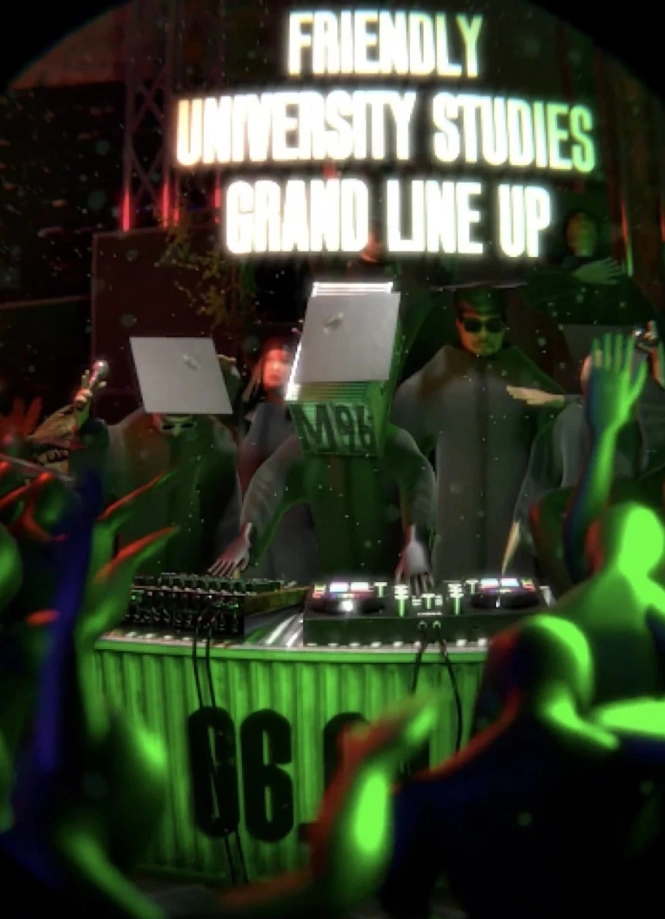 Grand Friendly party: University Students