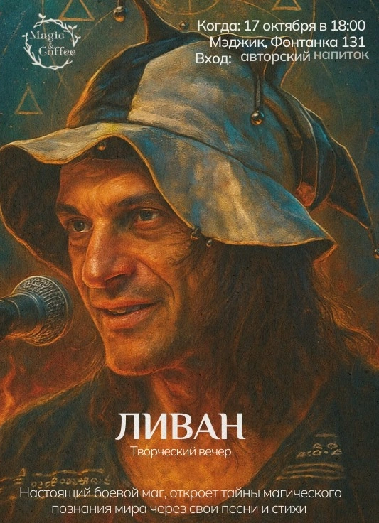 Творческий вечер боевого мага: Ливан и группа ПЭХ'