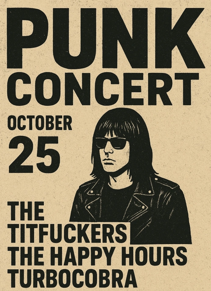 The TitFuckers, The Happy Hours, Turbocobra