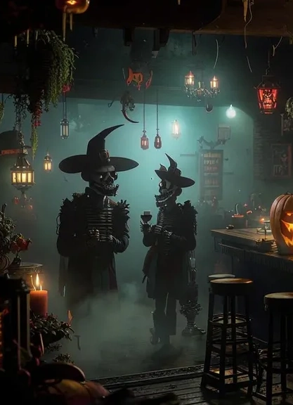 Halloween party BV