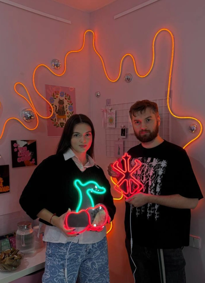 Мастер-класс по созданию неоновой вывески