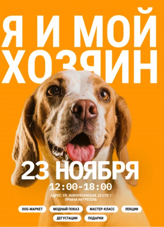 Вечеринка для хозяев и питомцев