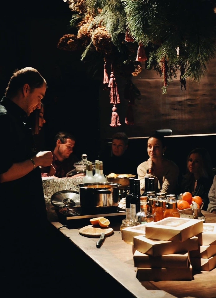 Зимняя сказка в Усадьбе Роден