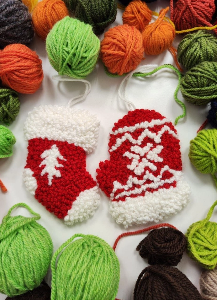 Мастер-класс по ковровой вышивке