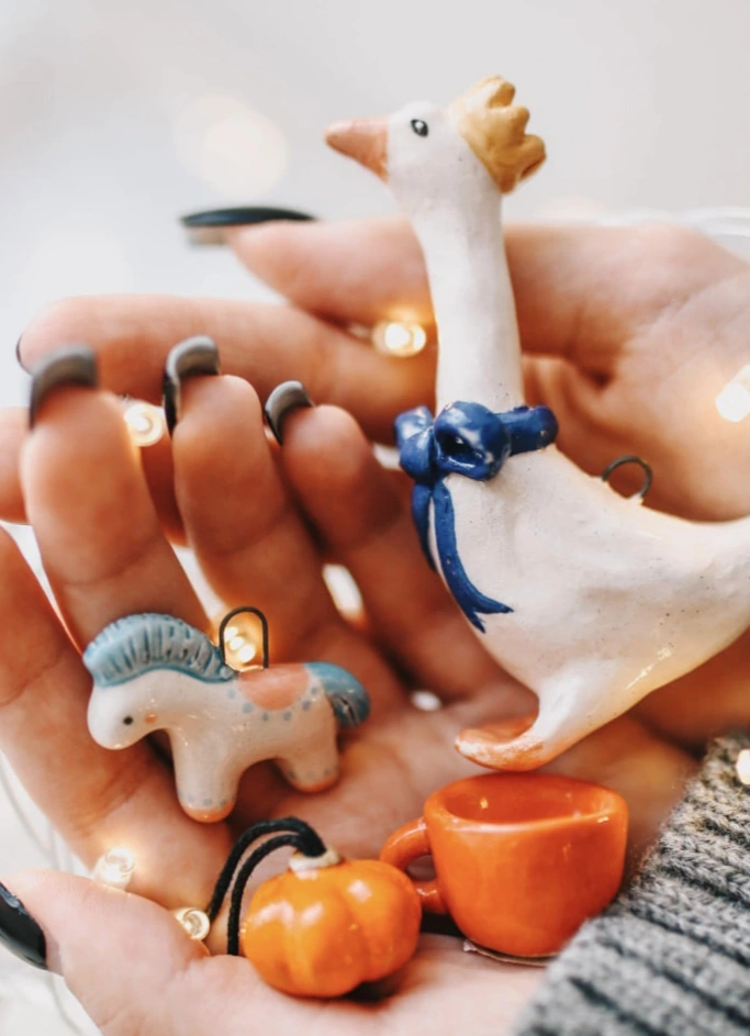 Авторские новогодние фигурки