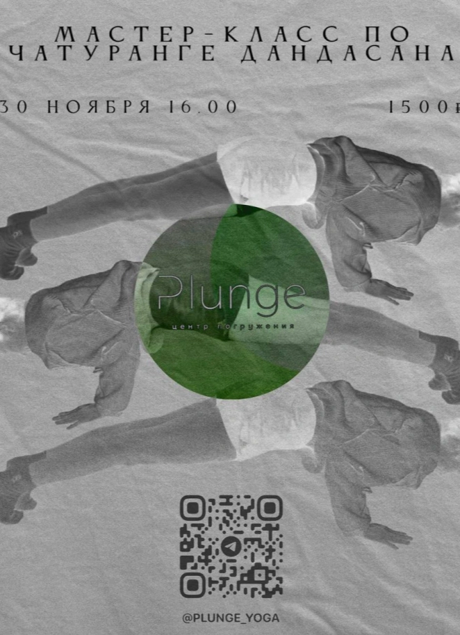 Мастер-класс по Чатуранге Дандасана