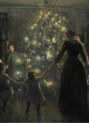 Рождество в искусстве: от Вифлеема до проклятых капиталистов