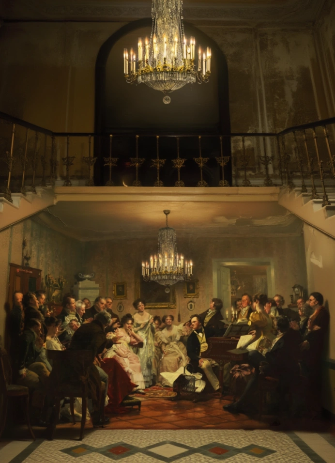 Via Project Музыкальный салон XXI века в особняке