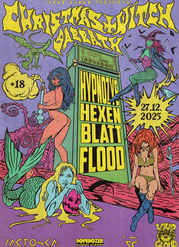 Hexenblatt, Flood, Hypnozys