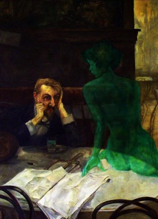 Абсент: зелёная фея Монмартра