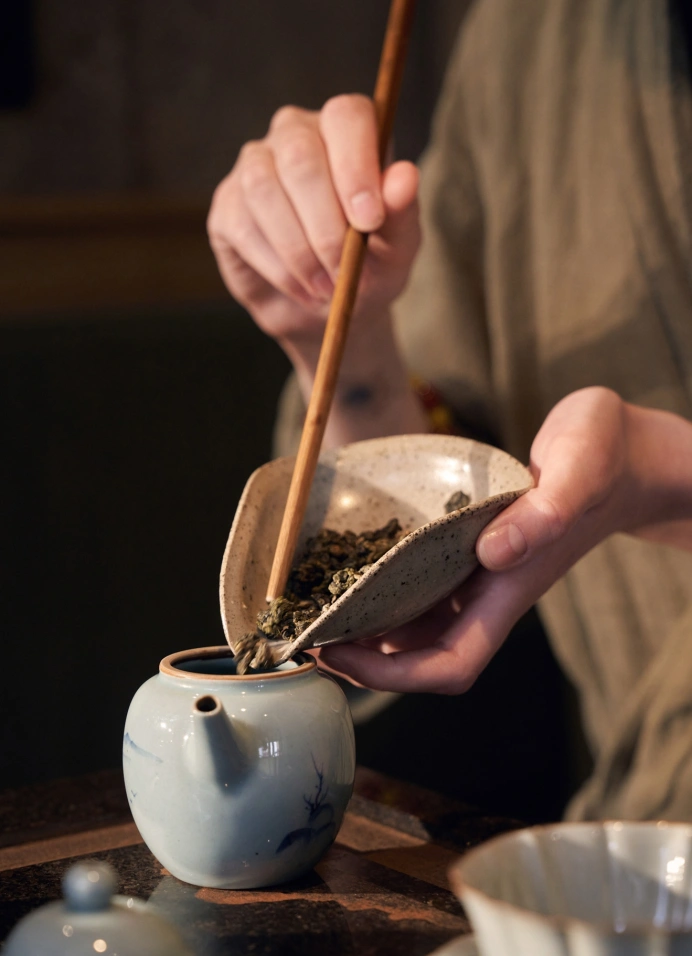 Чайный уют при свечах