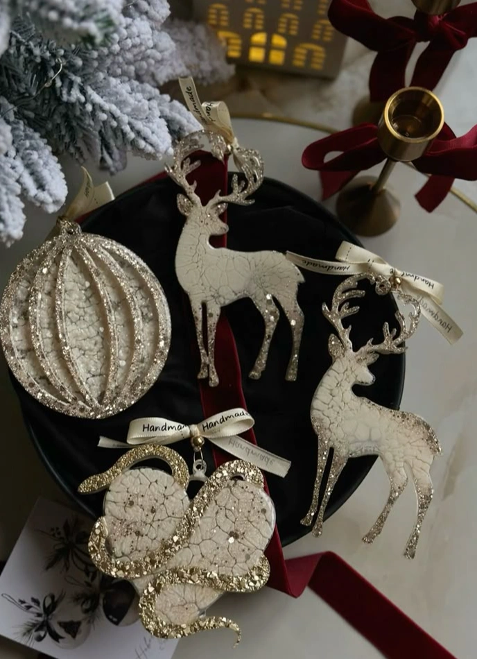 Ёлочные игрушки из эпоксидной смолы