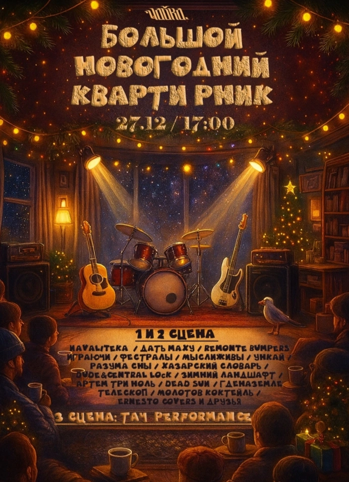 Большой новогодний квартирник