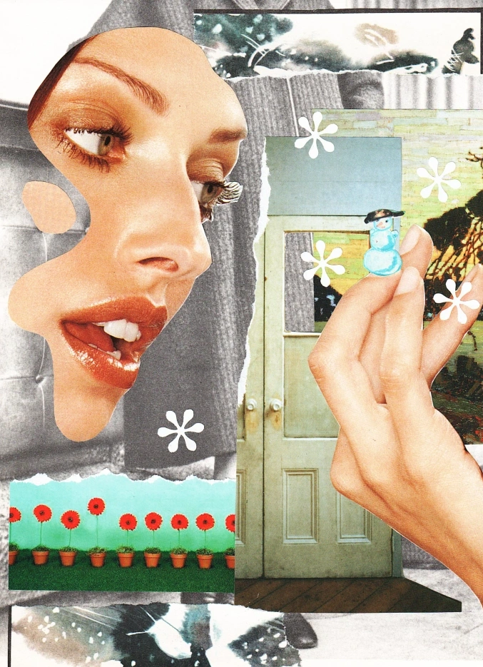 Образы уходящего года: коллажная арт-терапия с психологом