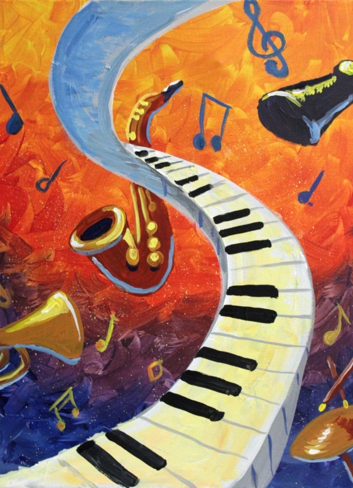 Джаз на закате с панорамным видом на город