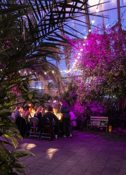 Лепка в оранжерее Таврического сада