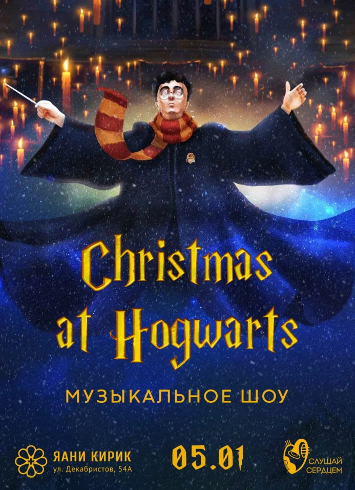 Музыкальное шоу Christmas at Hogwarts
