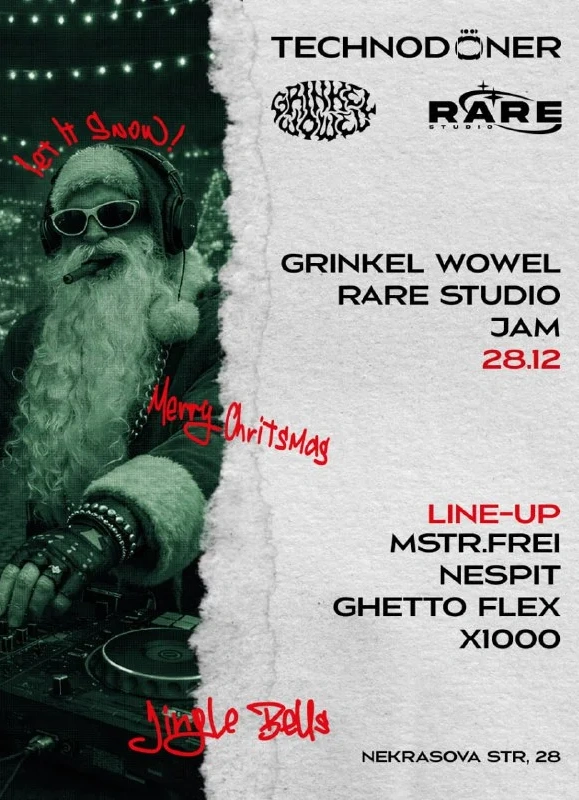 Grinkel Wowel Rare Studio Jam