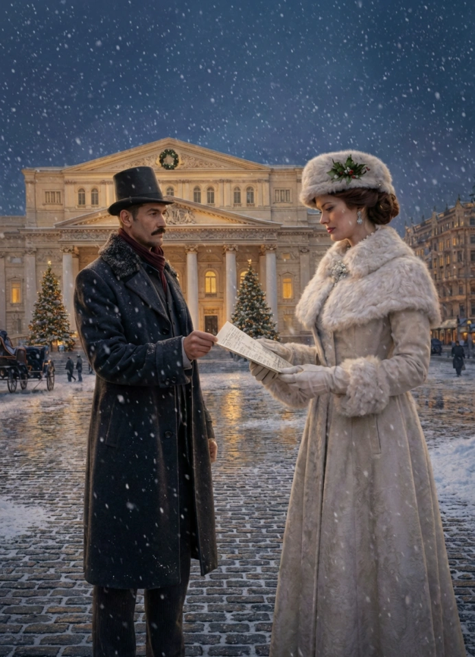 Новогодняя квест-прогулка с ведущим «Москва, я люблю тебя»