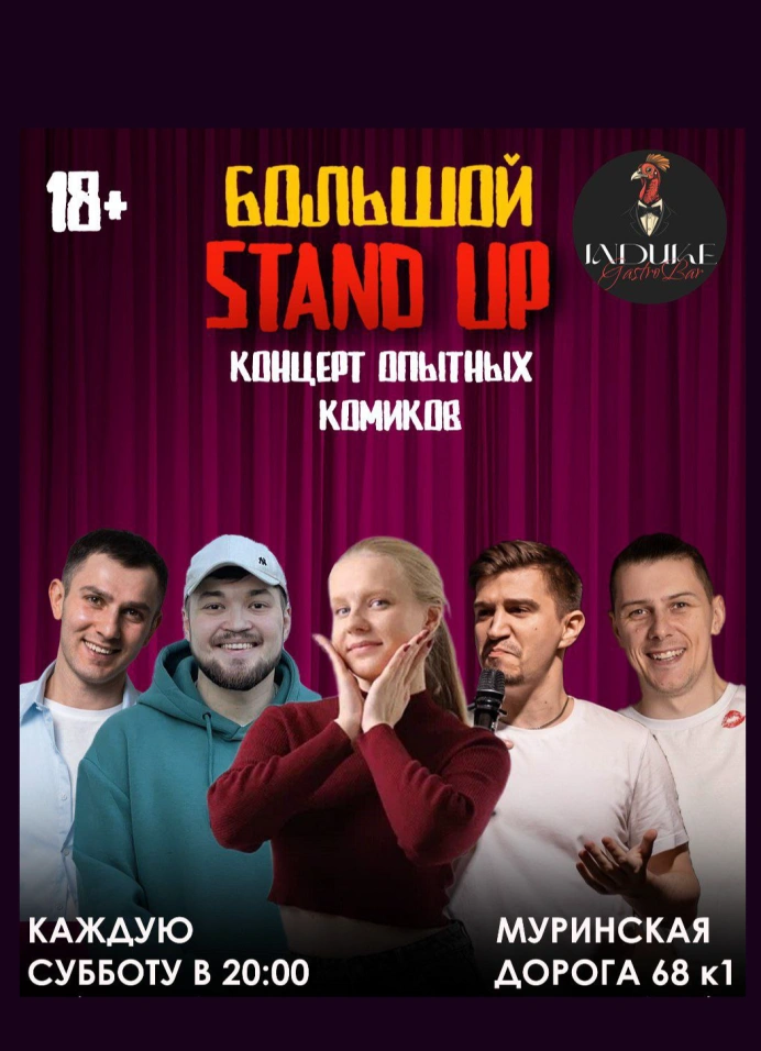 StandUp Концерт Опытных Комиков
