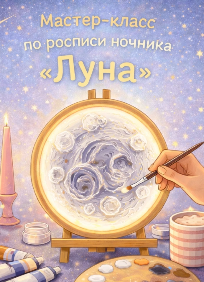 Мастер-класс по созданию панно «Луна»