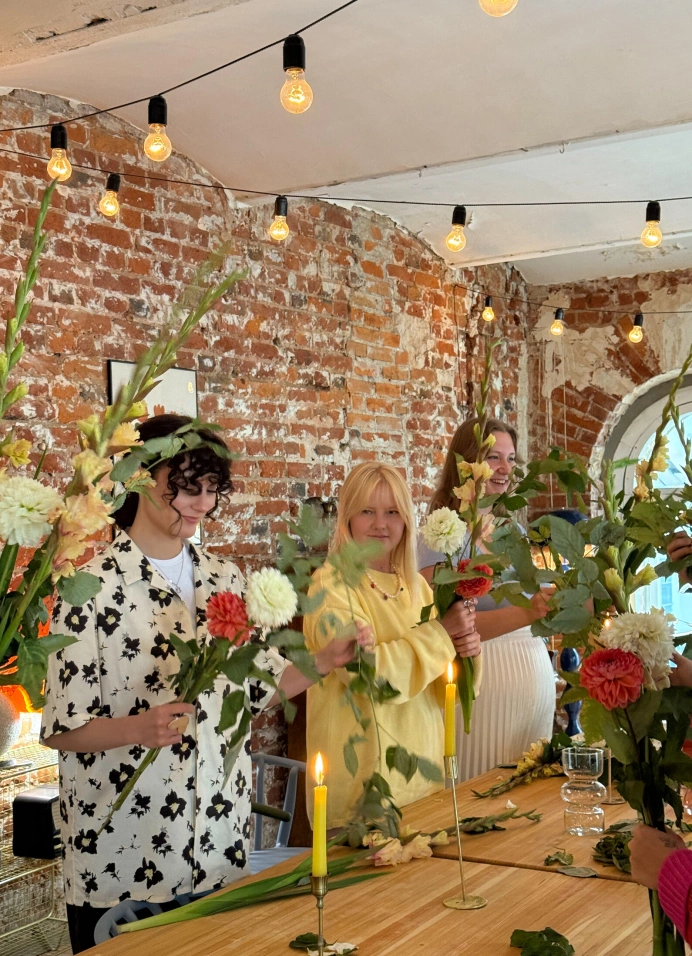 Цветочный завтрак в Липе