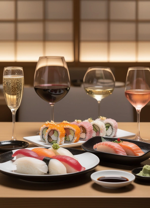 Как вино роллы встретило...