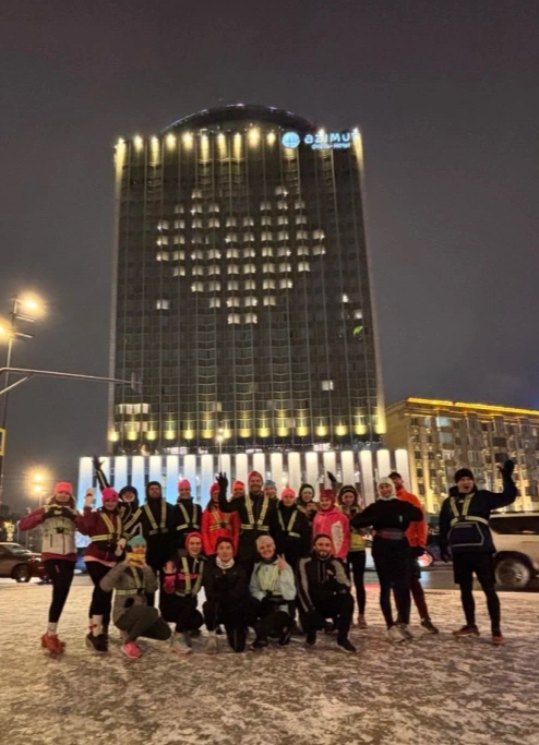 Беговая благотворительная экскурсия «Влюблённые в бег»