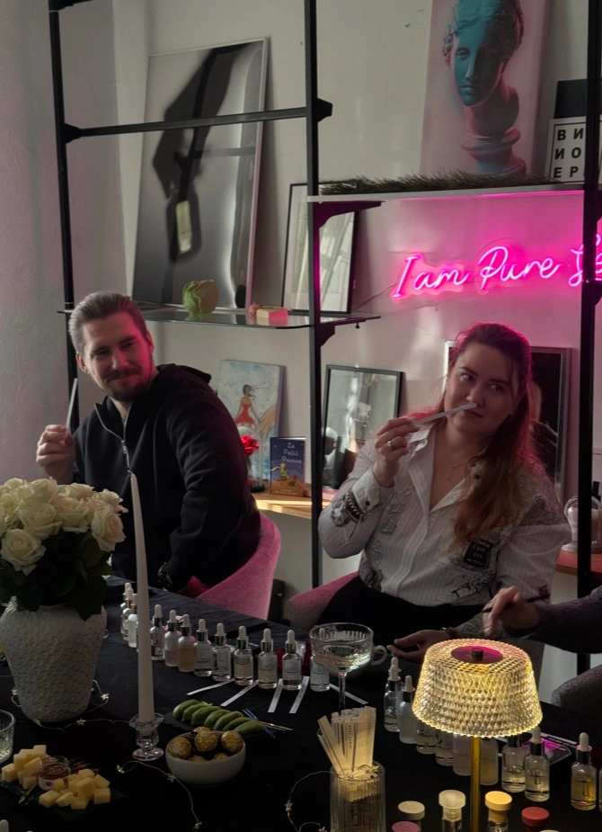 Благотворительный парфюмерный мастер-класс