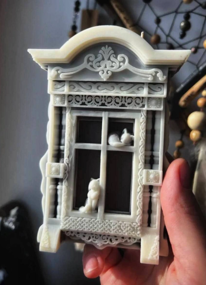 Роспись наличников и матрёшек