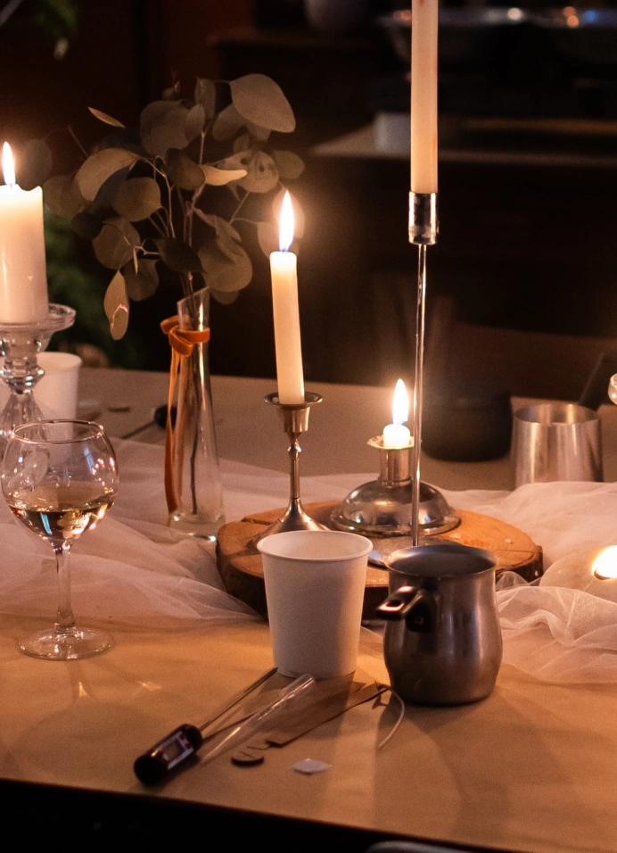 Арт-свидание «Создание свечей»