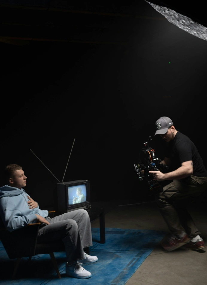 Съемка стендапа