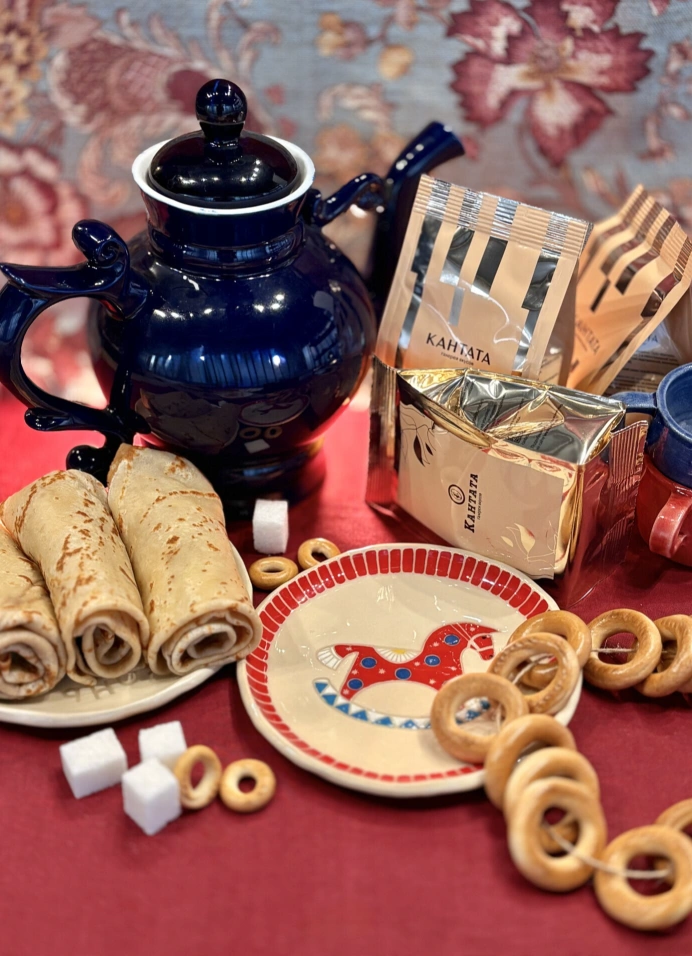 Гончарное чаепитие в русском стиле