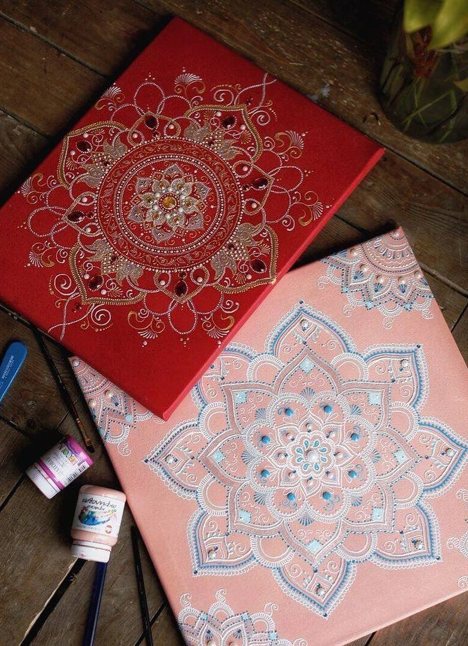 Роспись мандал