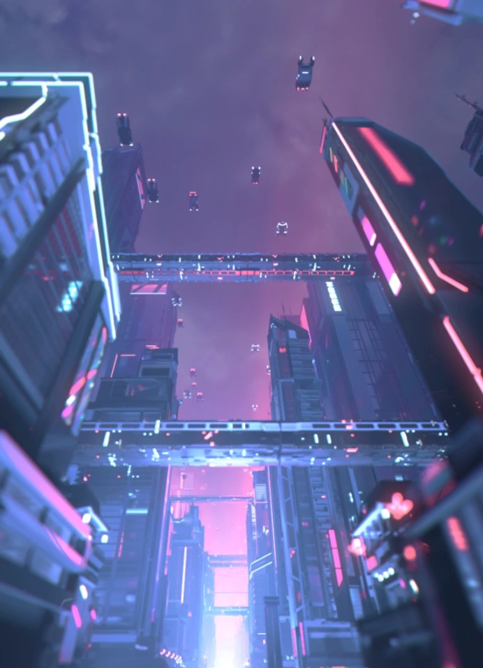 Аудиовизуальное шоу Киберпанк: Никита Дёмин