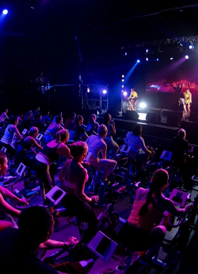 Благотворительный велотренажёрный фест